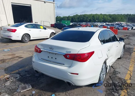 2015 Infiniti Q50 Premium из США, поврежденный, VIN JN1BV7AP5FM353367